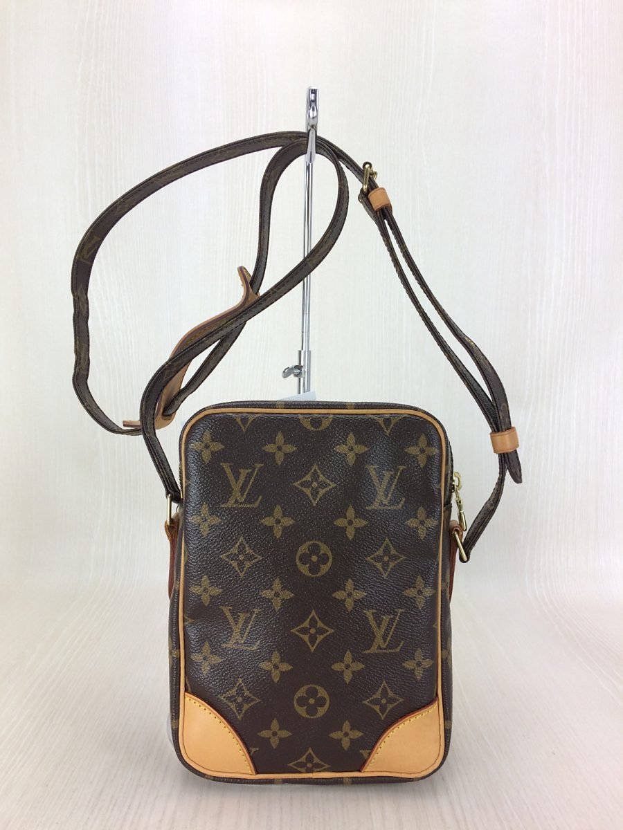 LOUIS VUITTON◆アマゾン_モノグラムキャンバス/ショルダーバッグ/鞄/PVC/茶/M45236/TH0036/SPB