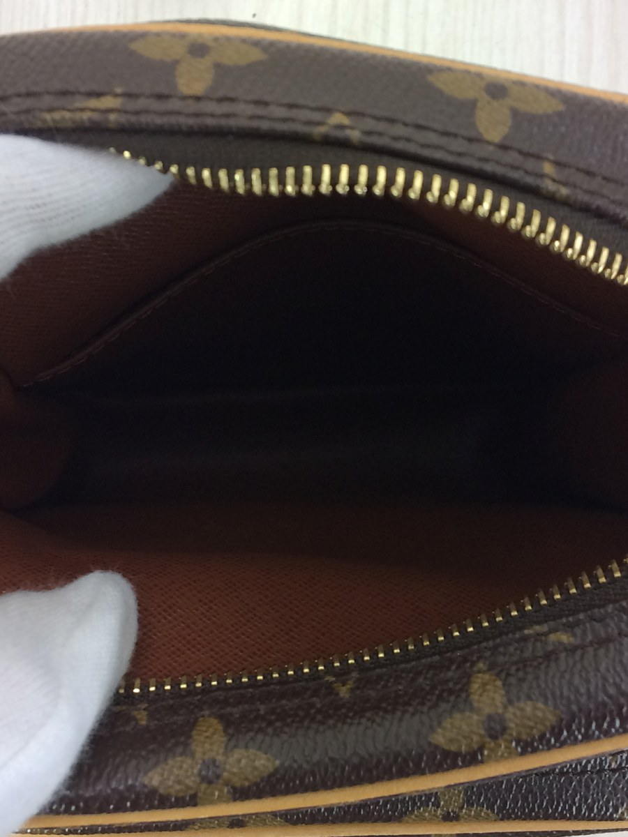 LOUIS VUITTON◆アマゾン_モノグラムキャンバス/ショルダーバッグ/鞄/PVC/茶/M45236/TH0036/SPB