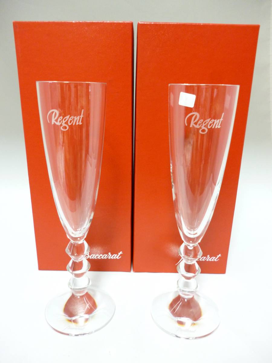 ベガ Baccarat バカラ シャンパンフルート シャンパングラス | ペア 