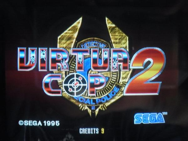 セガ/SEGA バーチャコップ2 Virtua Cop 基板あり 動作確認済【40(筐体