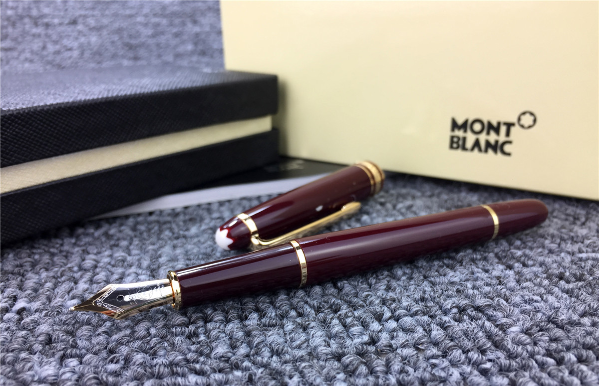 MONTBLANC 万年筆 本体 専用ケース付き MONTBLANC モンブラン 万年筆 未使用品 筆記用具 ケース付き49