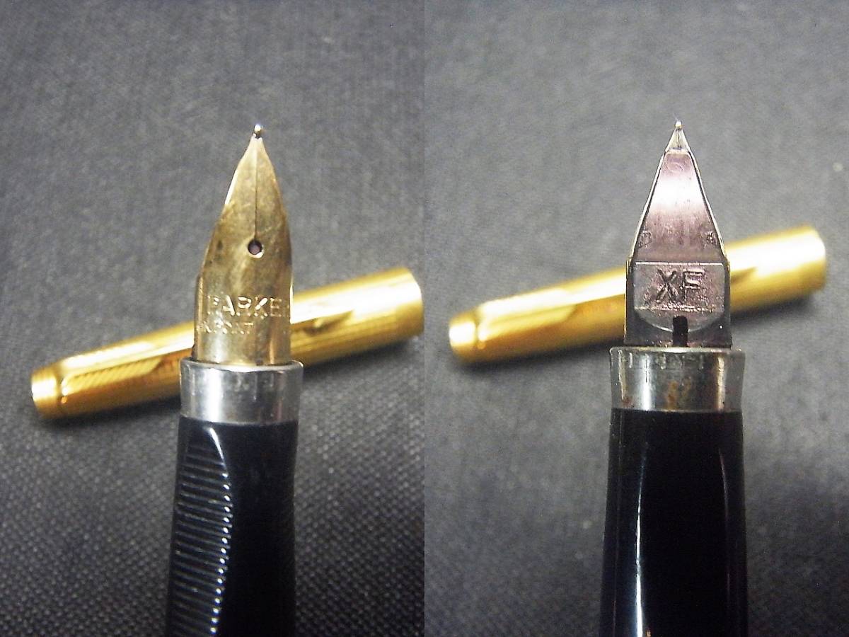 4セット】パーカー 75 USA製＆フランス製 ペン先14K