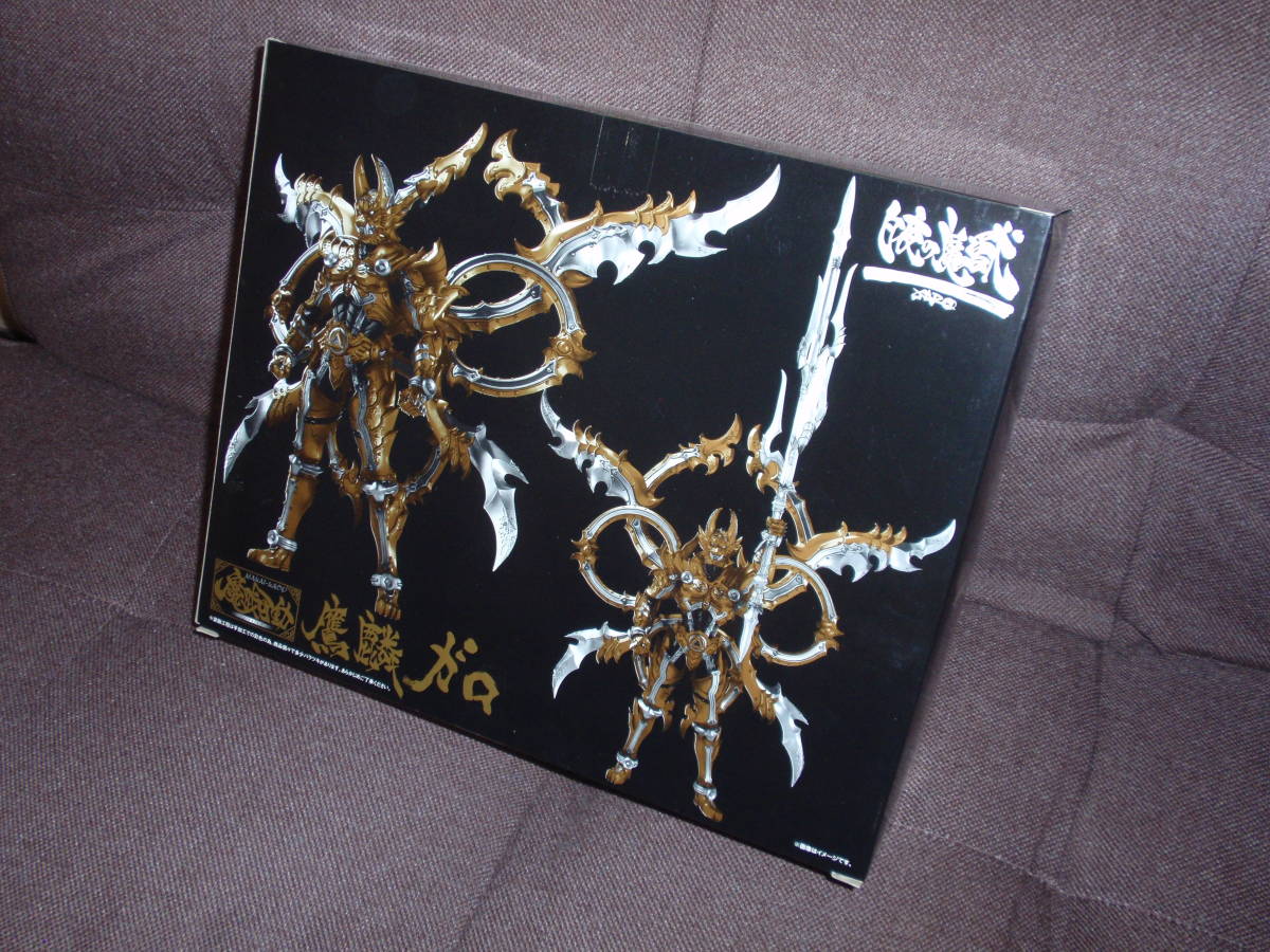 魔戒可動 牙狼 鷹麟ガロ 3880S⁄輸送箱未開封 GARO 魂