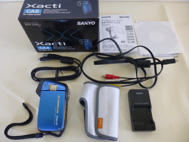 SANYO Xacti（ザクティー）DMX－CA8 デジタルムービーカメラ 防水