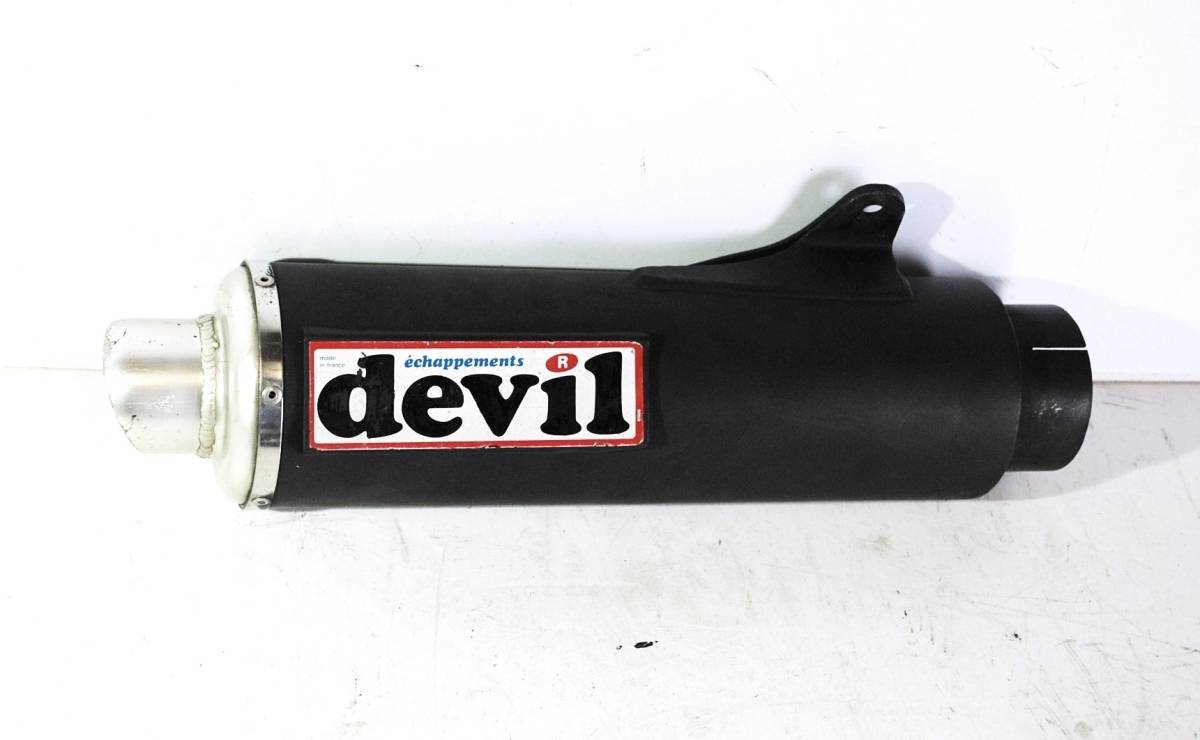 devil 極太デビル DEVIL製 76Φ サイレンサーマフラー モリワキ