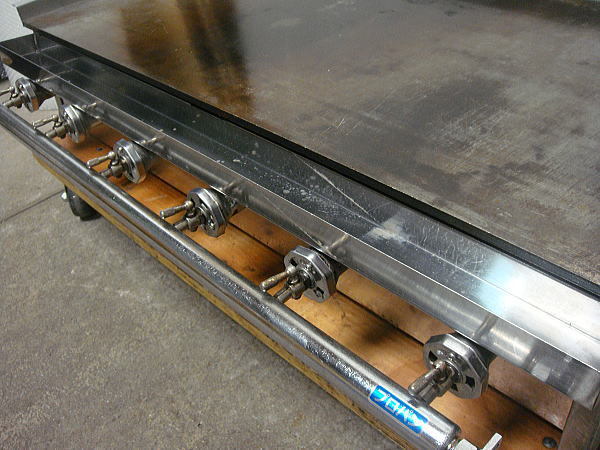 ○中古 税込 業務用 プロパンガス LPガス用 グリドル 鉄板焼き機 90x50