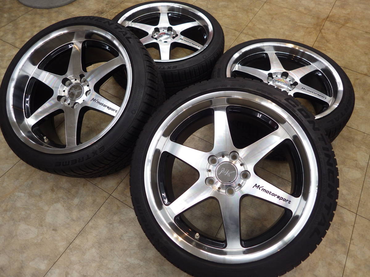 激安 名門チューナー MKモータースポーツ MK6 CAST 19 5H120 8.5J+35 