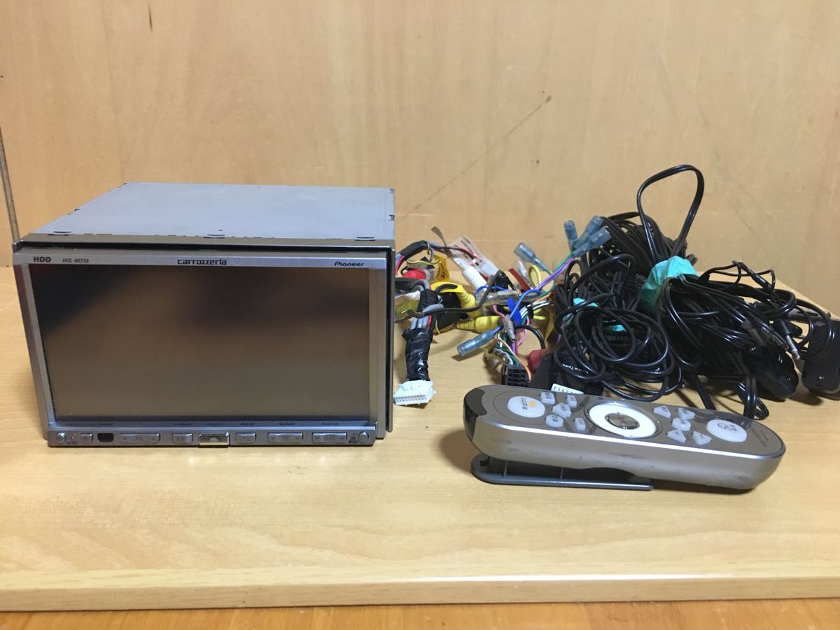 Pioneer カロッツェリア AVIC-HRZ08 付属品 リモコン ナビ本体 【公式