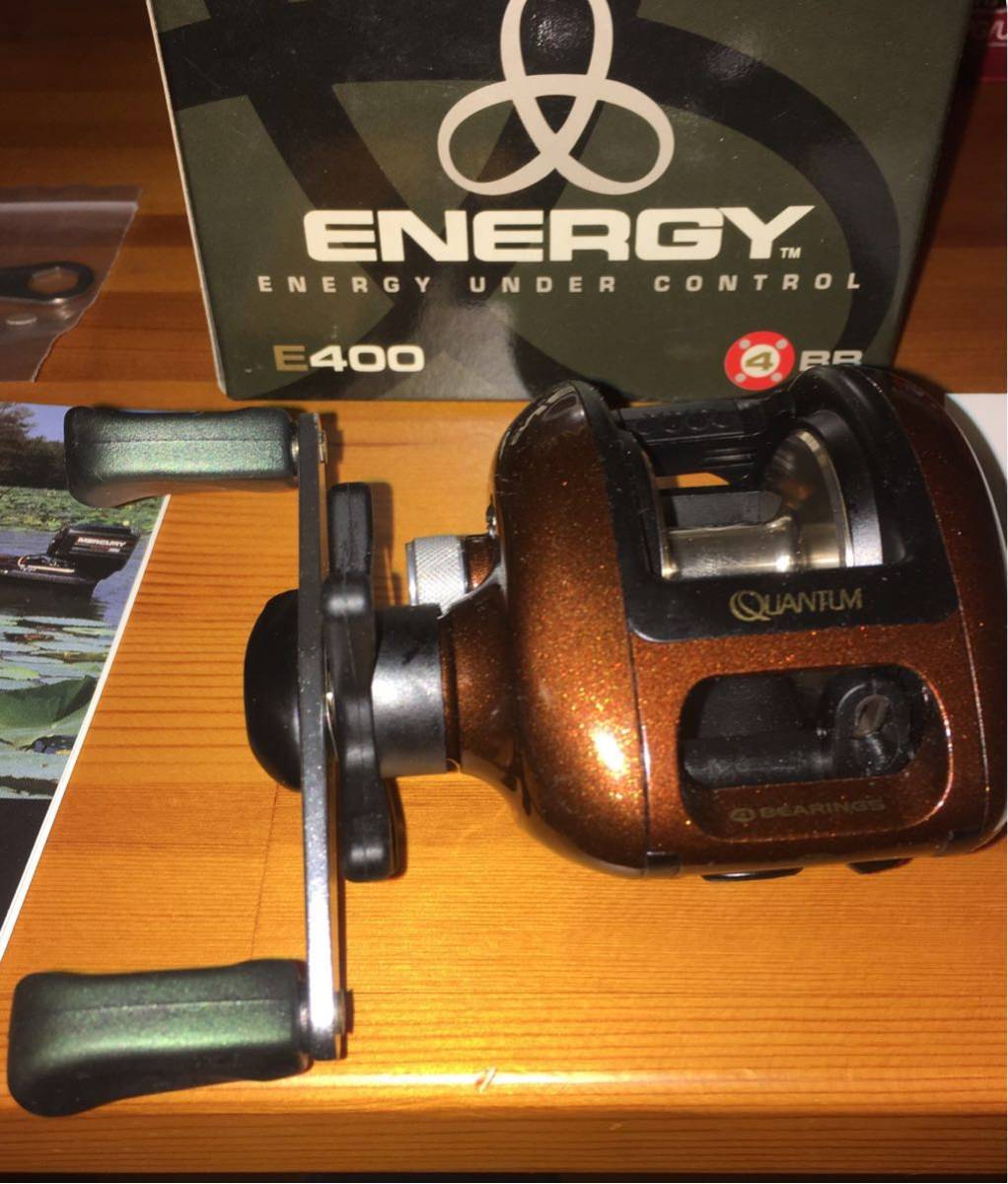 ☆QUANTUM ENERGY E400・ベイトリール☆ZEBCO☆(ベイトリール)｜売買