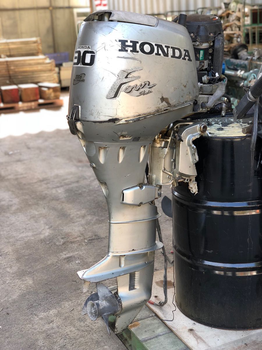 船外機 ホンダ 30馬力 ジャンク ホンダ 船外機 Yahoo!オークション 4 