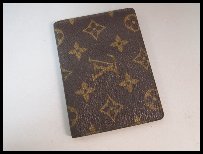 LOUIS VUITTON／パスケース／名刺入れ ○ LOUIS VUITTON ルイヴィトン モノグラム カードケース パスケース