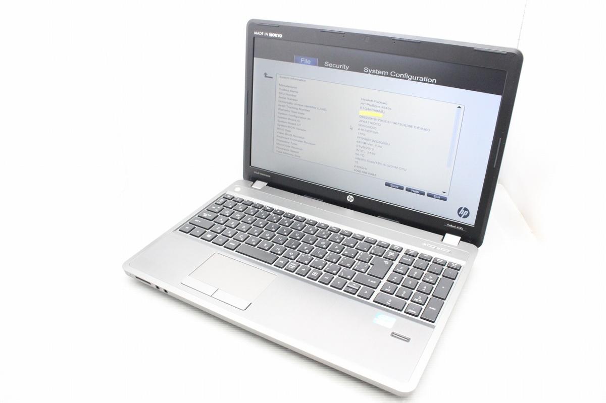 4540s HP ProBook Core 8GB Notebook - | NO Review 中古-非常に良い 