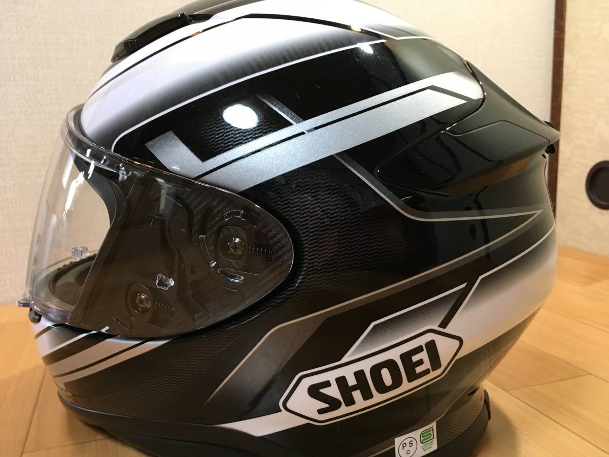 SHOEI Z-7 MYSTIFY 55cm Sサイズ ミラーシールド 2015/08製造品 内装 