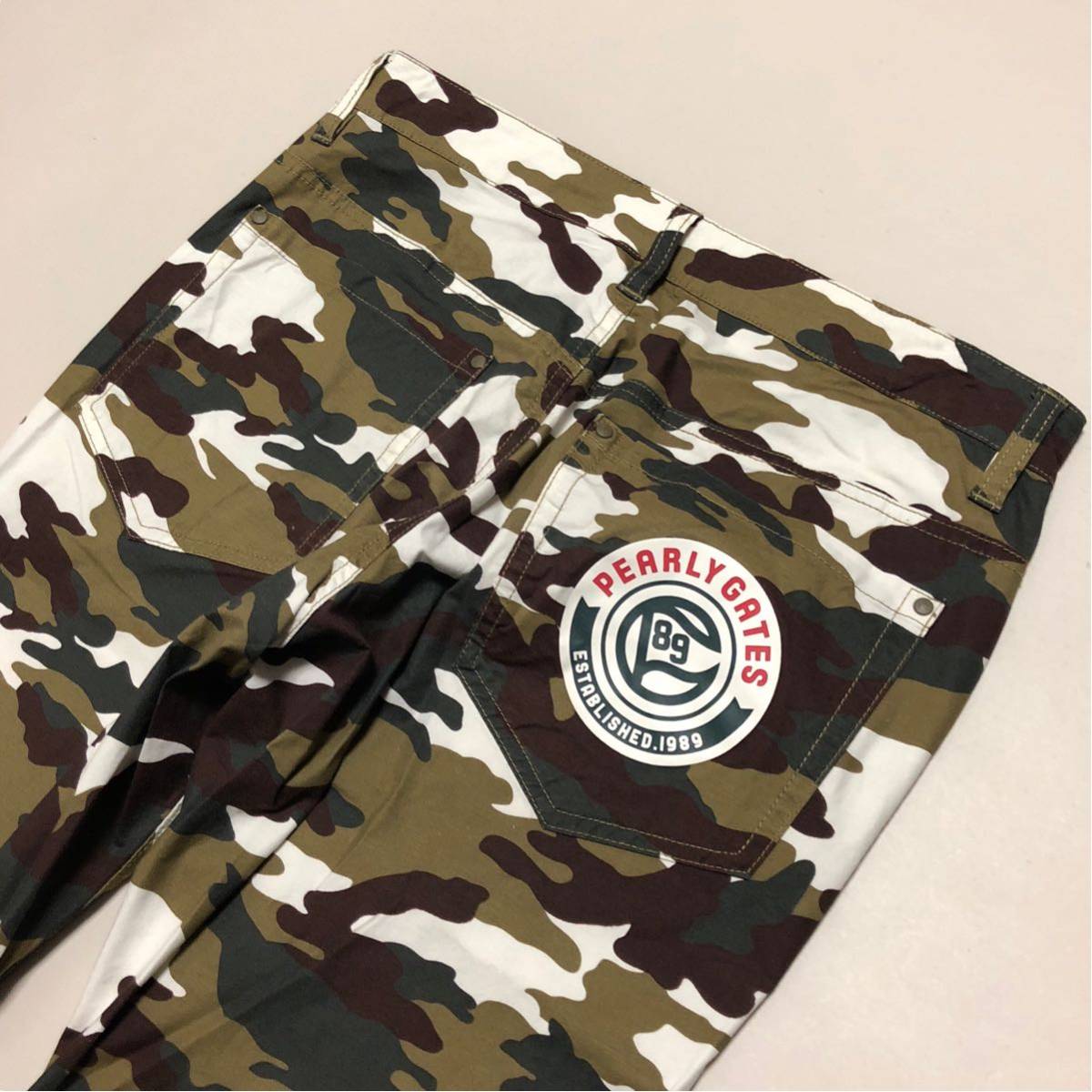 PEARLY GATES パーリーゲイツ ストレッチパンツ メンズ4（M）迷彩