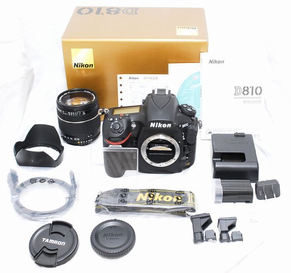 【超美品・メーカー保証書 付属品完備の豪華セット】Nikon ニコン D810 TAMRON AF 28-200mm 
