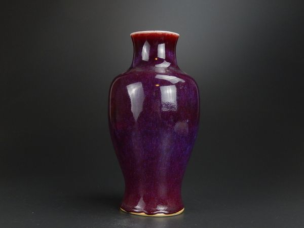 中国古玩 唐物 辰砂 花瓶 時代物 極上品 初だし品 【公式通販】