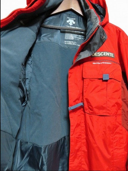 b133UT/美品 DESCENTE Titan Thermo デサント パーカー ブルゾン 
