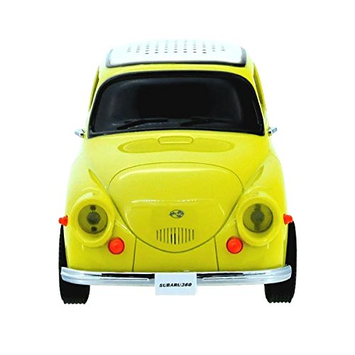 「CASSETTE CAR PRODUCTS] スバル360 Bluetooth スピーカー　ワイヤレス SUBARU (イエロー_2