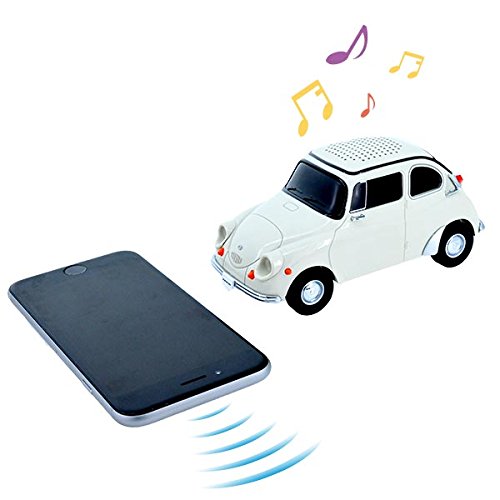 「CASSETTE CAR PRODUCTS] スバル360 Bluetooth スピーカー　ワイヤレス SUBARU (イエロー_9