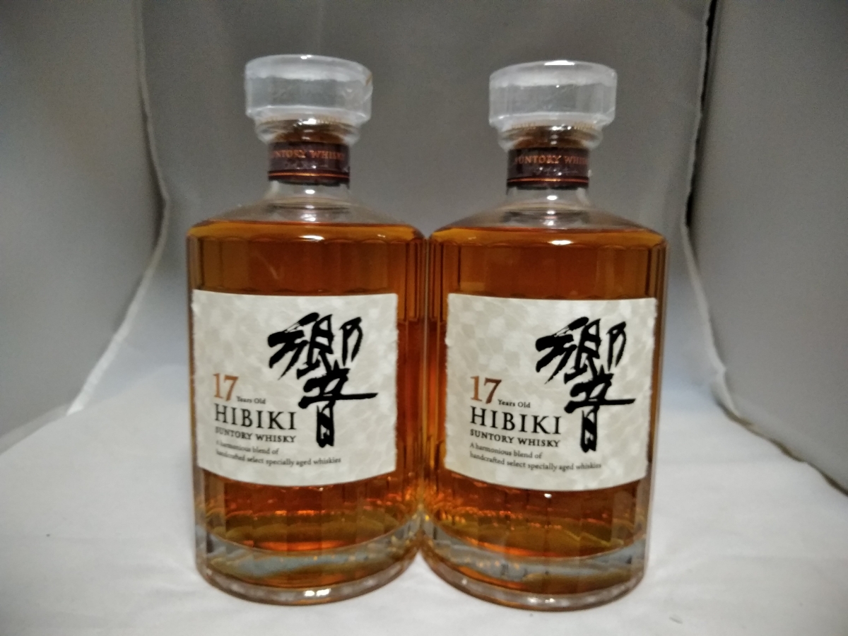 響 17年 700ml 2本セット 43% 山崎 白州 竹鶴