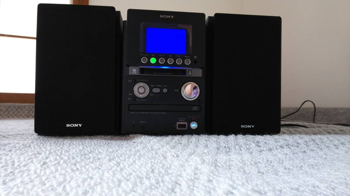 SONY ソニー CMT-M35WM（ HCD-M35WM）ミニコンポ ブラック SONY CMT