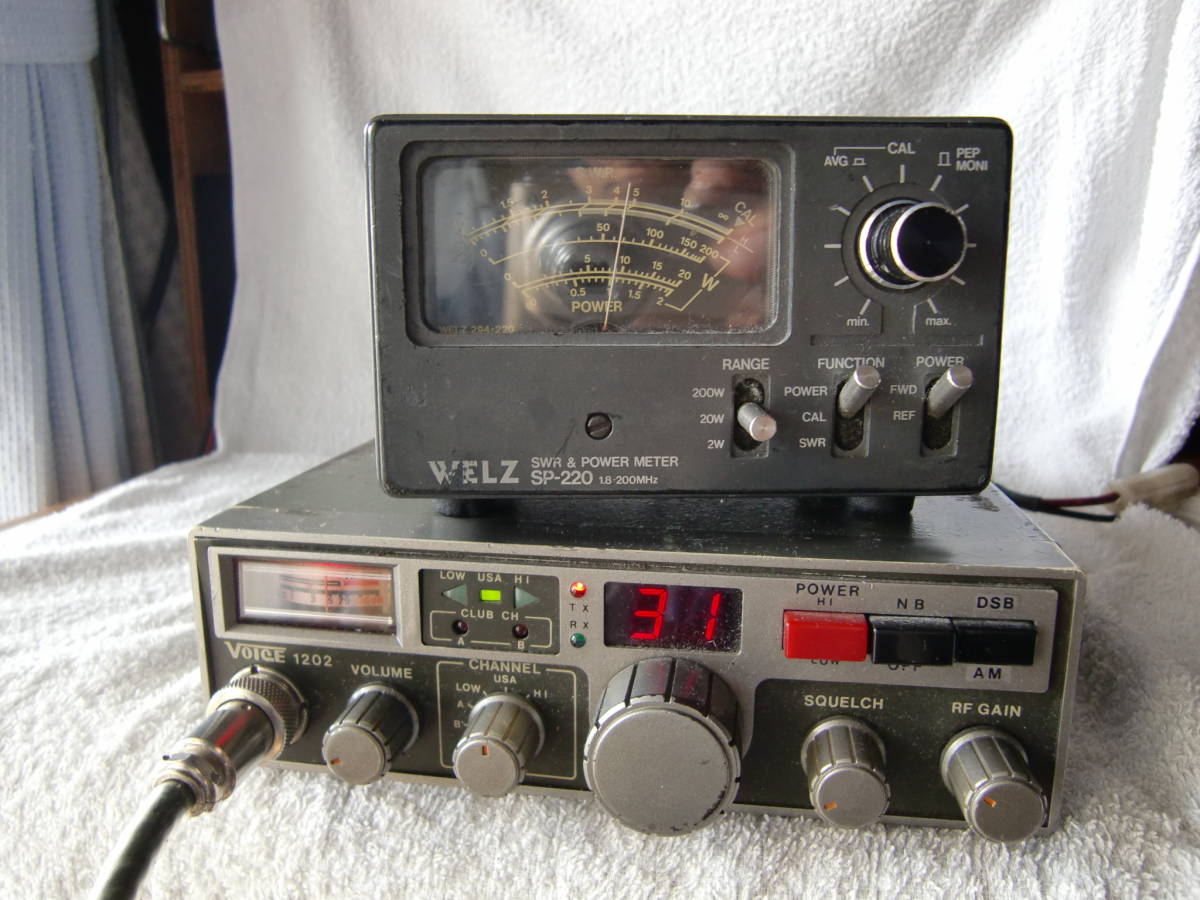 ボイス 1202 CB機 28MHz AM 中古 VOICE_1