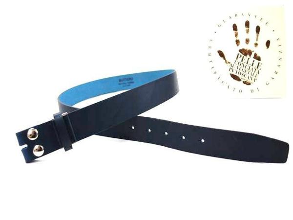 【100%新品，爆買い】 イタリアブッテーロ 牛革3.5cm幅用 ベルト帯のみ ネイビー 日本製(その他)｜売買されたオークション情報、yahooの商品情報をアーカイブ公開 - オークファン 皮革、レザー