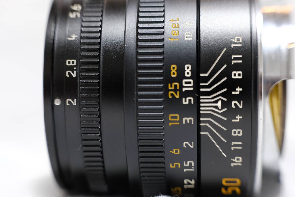 7/4まで ライカ SUMMICRON-M 1:2/50 6bit無し 50mm