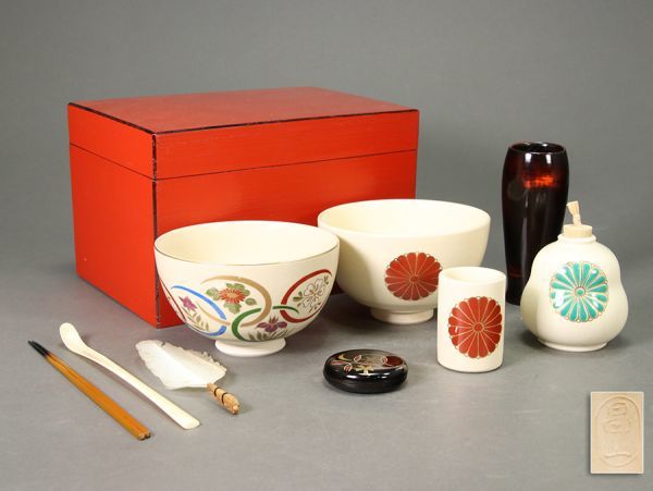 茶道具 黒 縁高の通販 縁高（縁高重 - 段付 茶箱（ちゃ