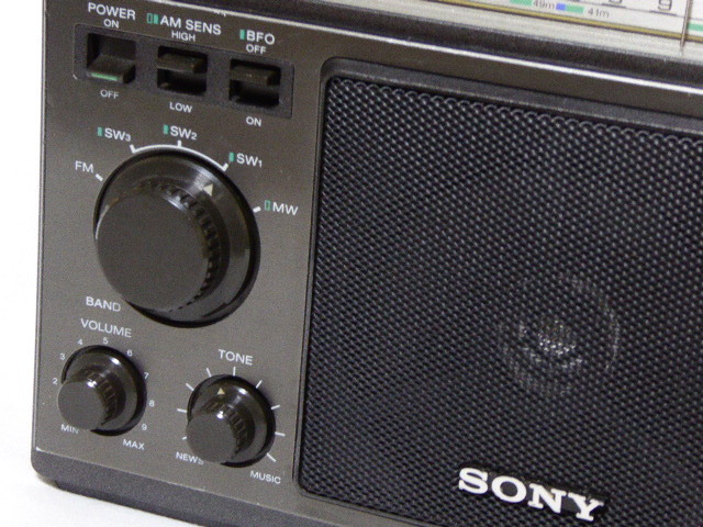 SONY ソニー ICF-SW1S FMステレオ⁄LW⁄MW⁄SW PLL SONY ソニー ICF-SW1S
