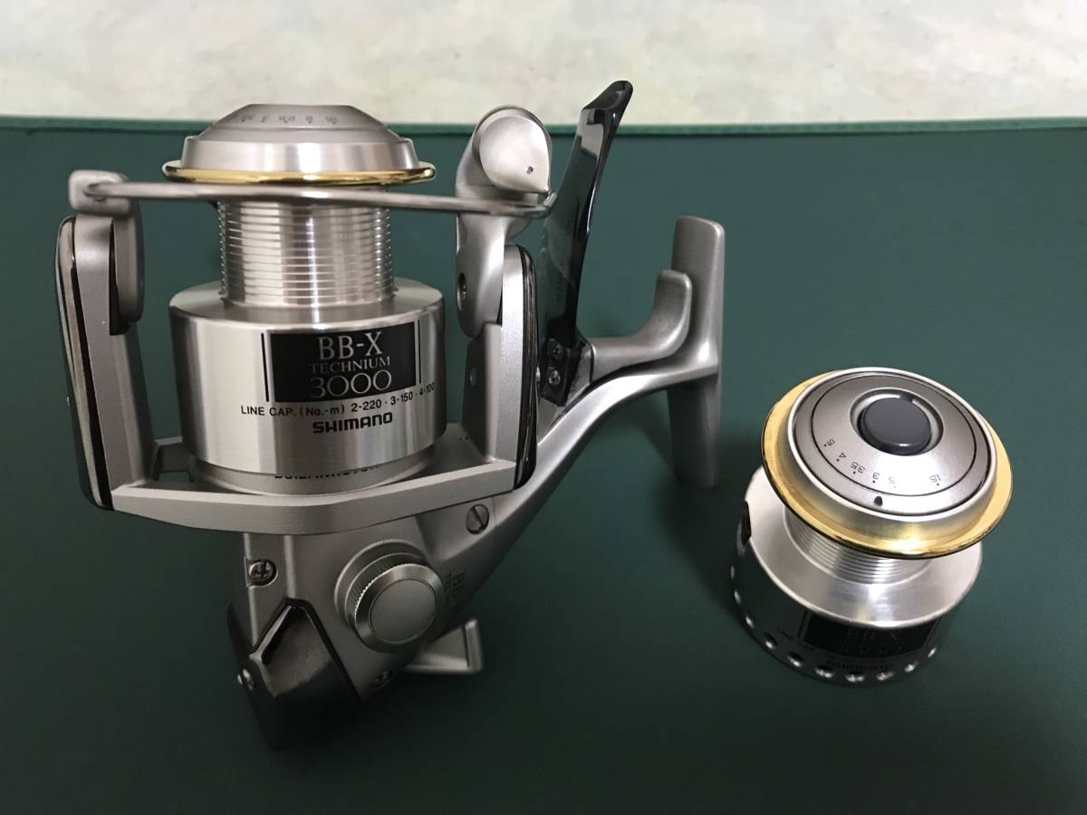 超レア！BBXテクニウム3000 希少！ダブルハンドル リール シマノ BB-X