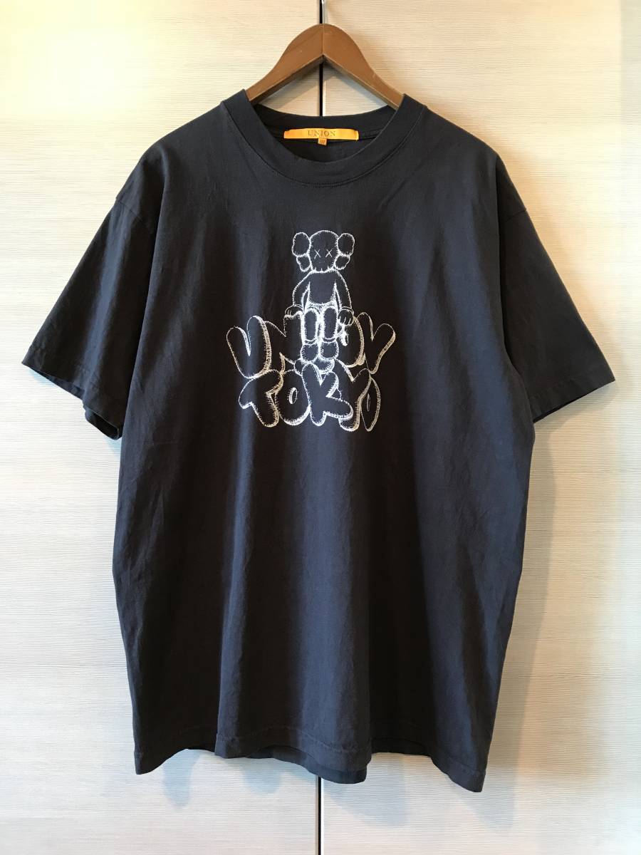 UNION kaws コラボTシャツ サイズL / ユニオン カウズ supreme nike 