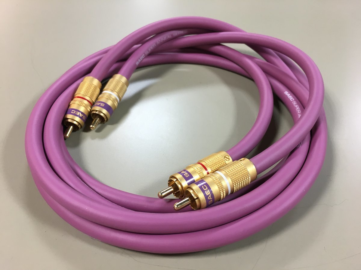 □□Accuphase L-10 RCAケーブル ペア 1.0m アキュフェーズ