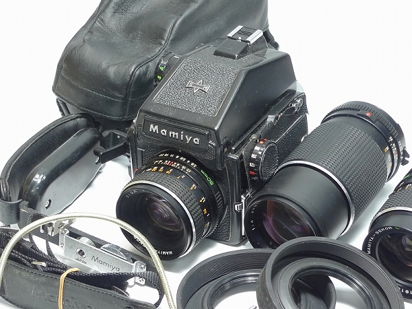 カメラ Mamiya 中判カメラ 80mm f/2.8故障品