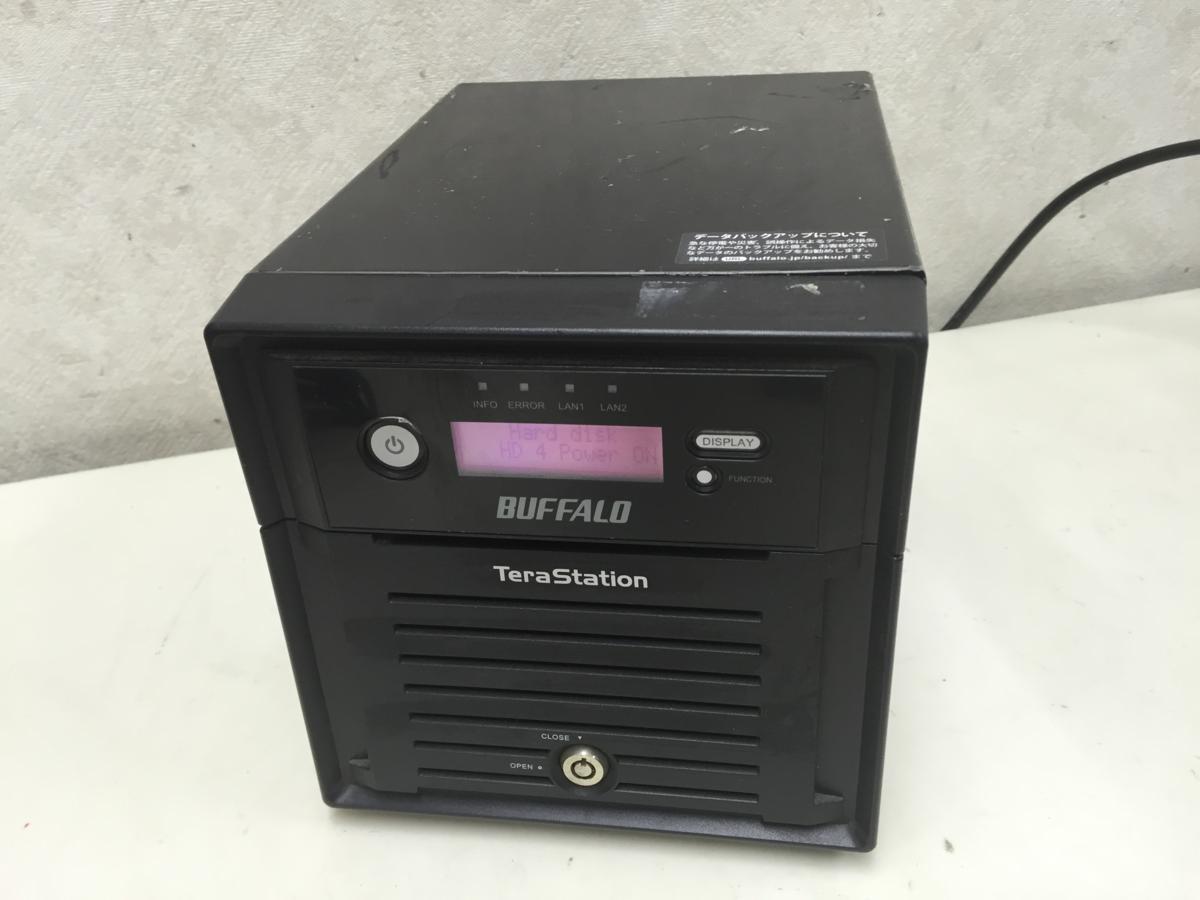 NAS バッファロー テラステーション 4スロットHDD2TBx4台付属 NAS
