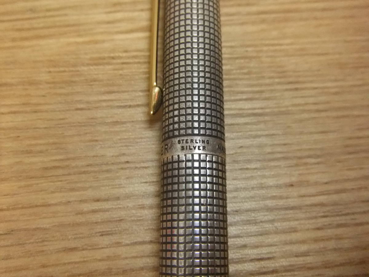 新着商品は 【PARKER パーカー 万年筆 STERLING SILVER MADE IN USA