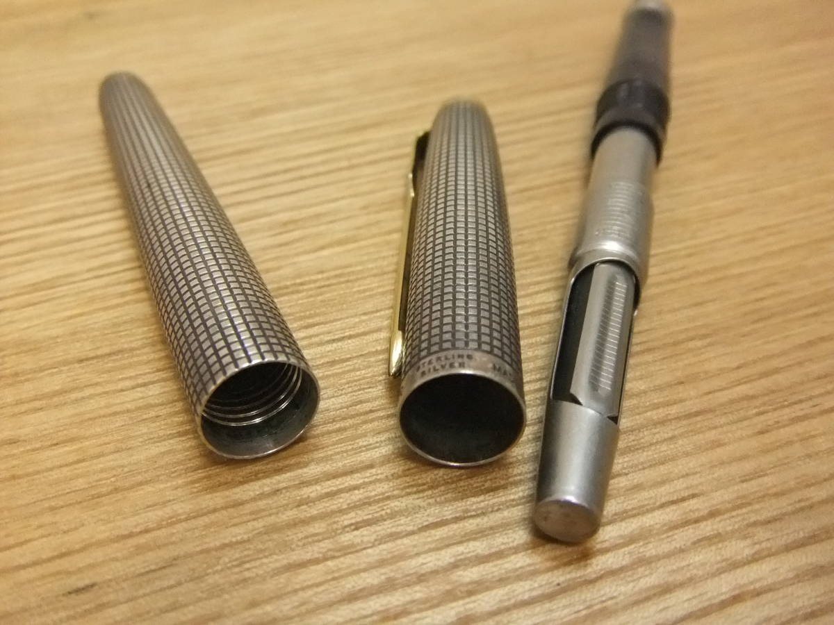 新着商品は 【PARKER パーカー 万年筆 STERLING SILVER MADE IN USA