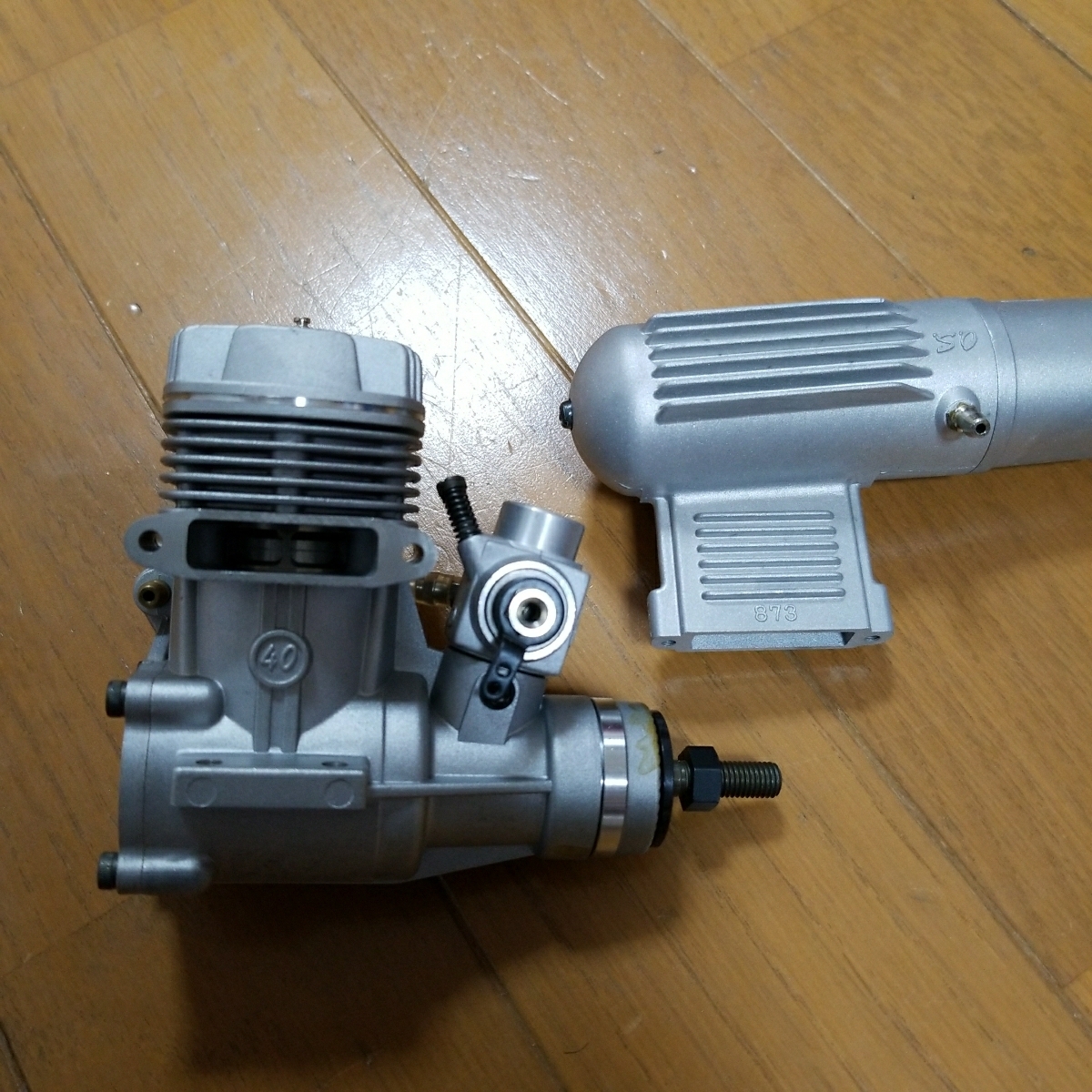 ジャンク O.S. FS-40 エンジン MAX フタバ FP-S148 サーボ ジャンク O.S. FS-40 エンジン MAX フタバ FP-S148 サーボ フタバ S148