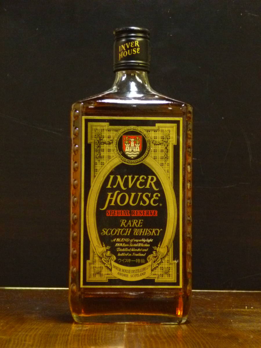 特級表記のINVER HOUSE インバーハウス SPECIAL RESERVE. 750ml 43度