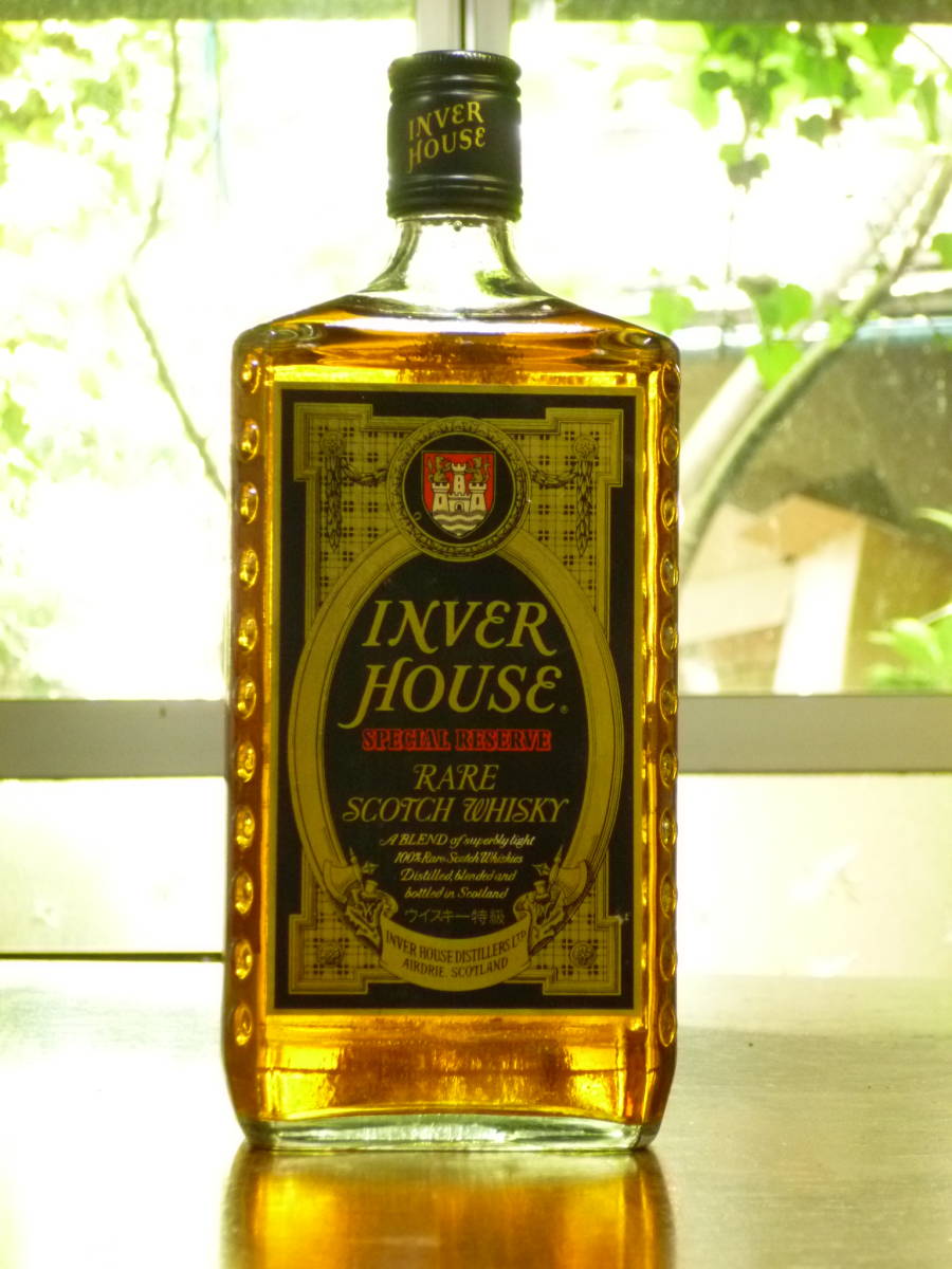 特級表記のINVER HOUSE インバーハウス SPECIAL RESERVE. 750ml 43度
