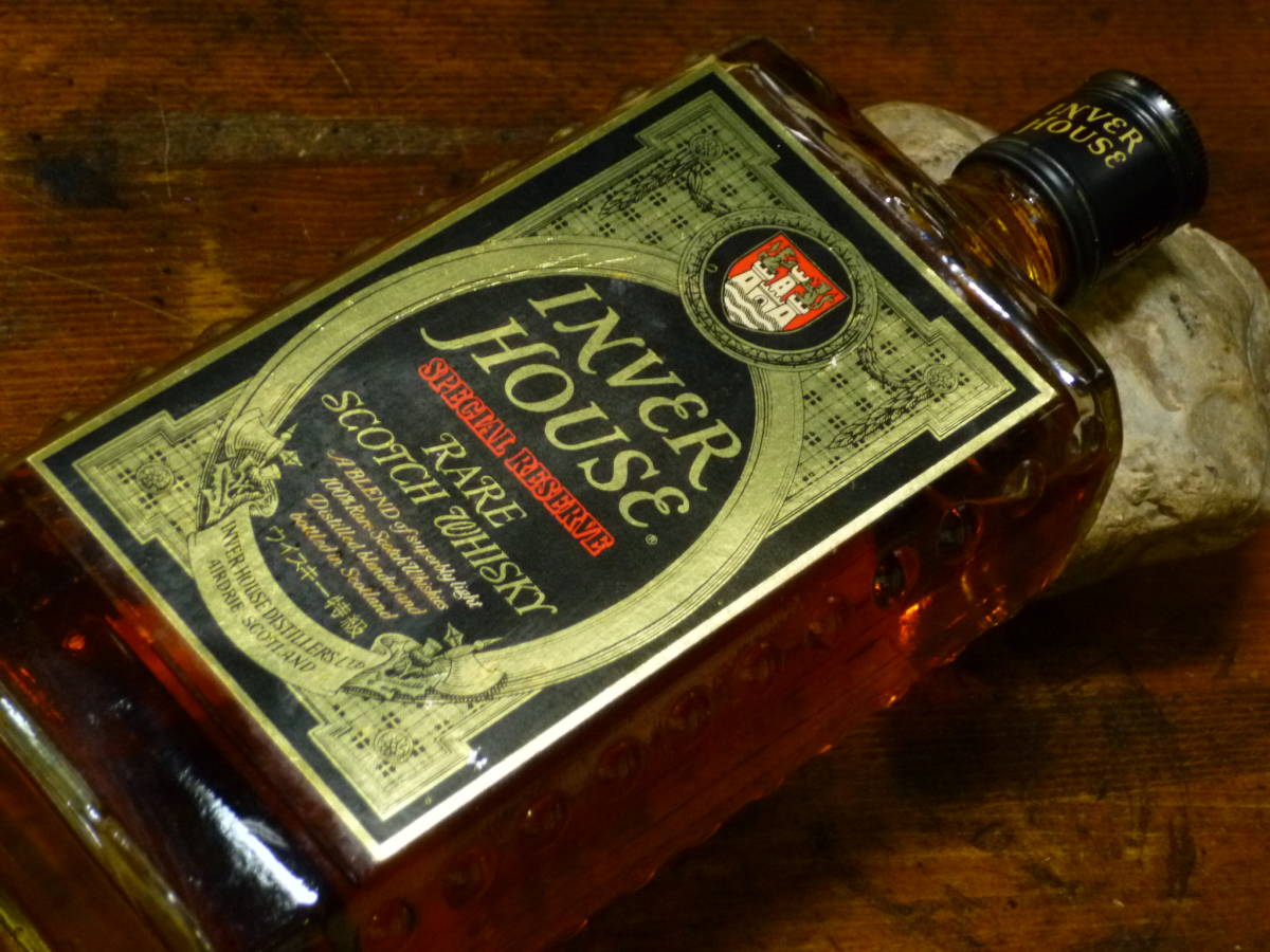 特級表記のINVER HOUSE インバーハウス SPECIAL RESERVE. 750ml 43度