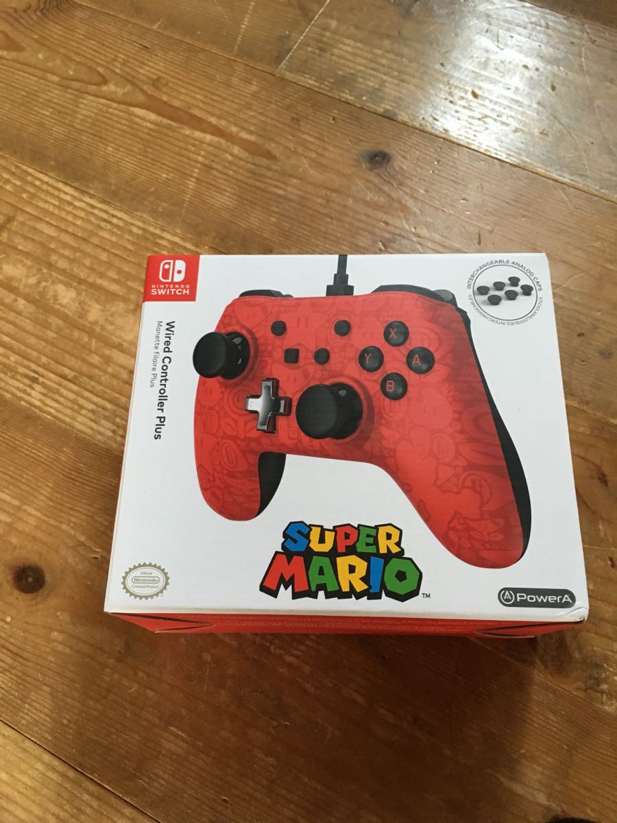 ニンテンドースイッチ☆コントローラー スーパーマリオ オデッセイ版