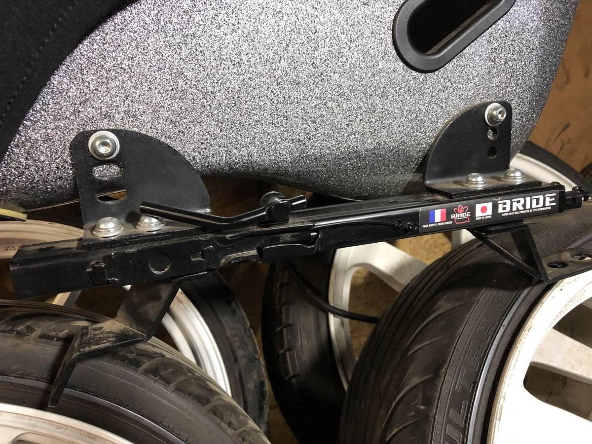 BRIDE S13 ブリッド S14 シルビア S15 シートレール 180SX 運転席側 