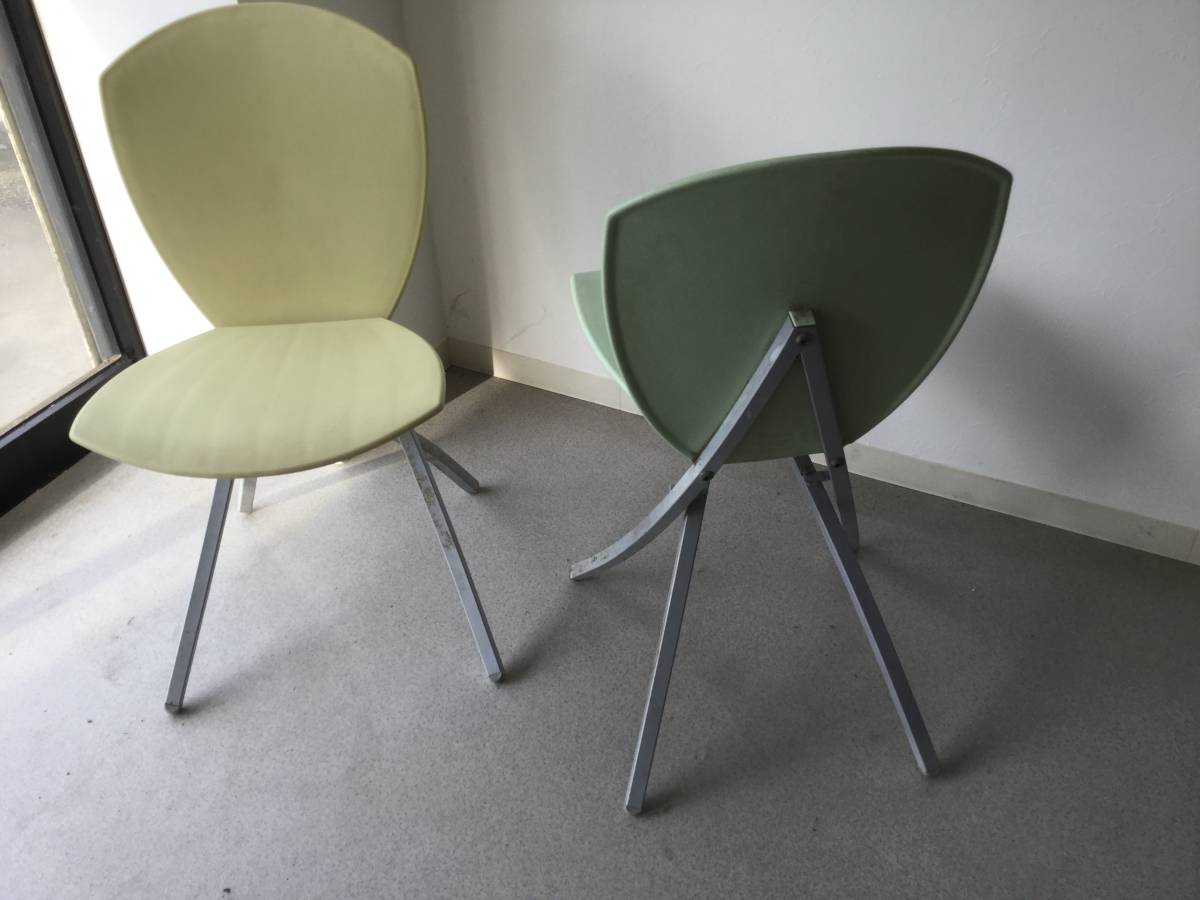 Calligaris カリガリス 折りたたみ式チェア 2脚セット Viva イタリア製