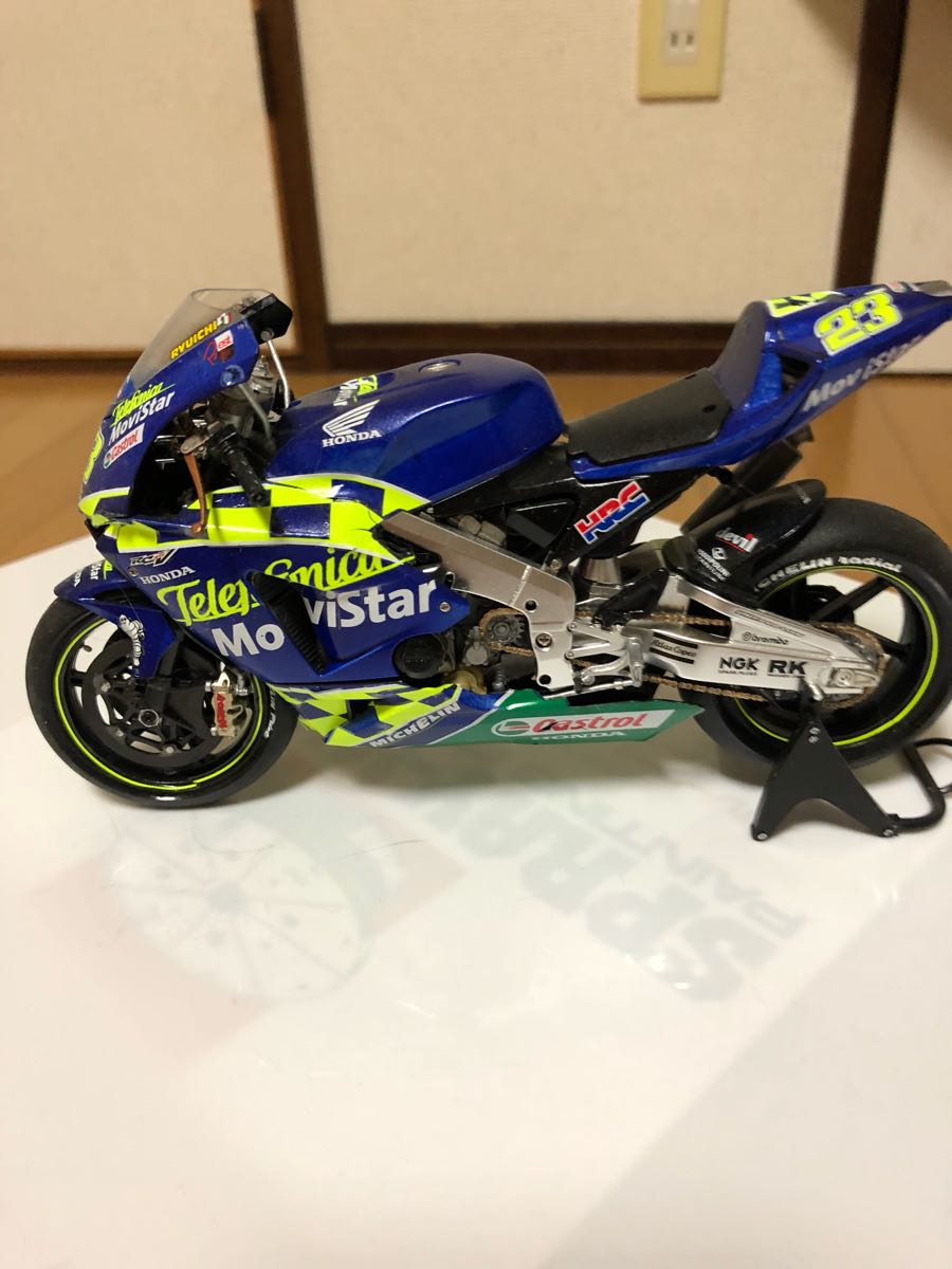 タミヤ テレフォニカ モビスター ホンダ RC211V'03