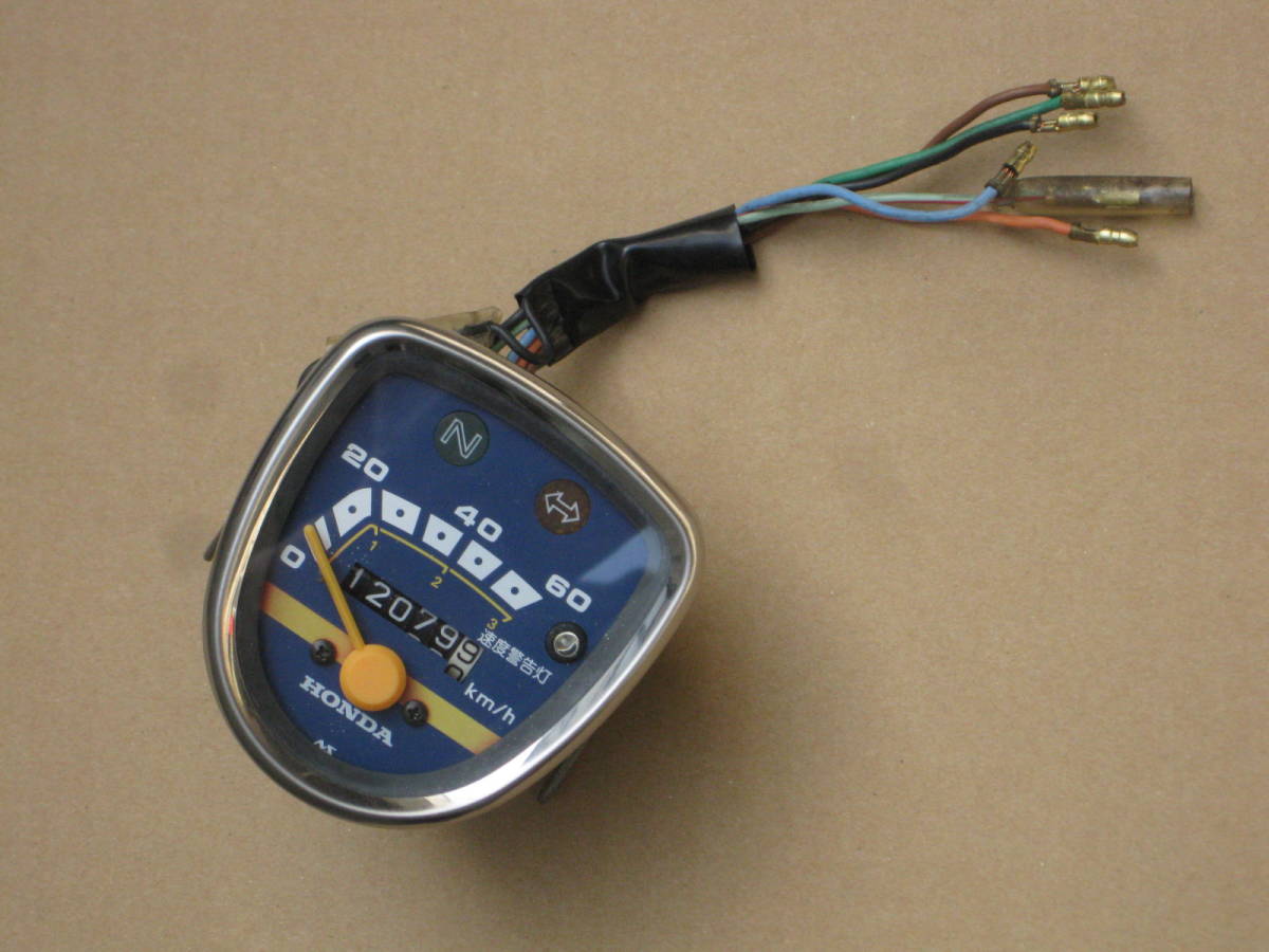 ■スーパーカブ50/C50■純正中古スピードメーターASSY/12，079km