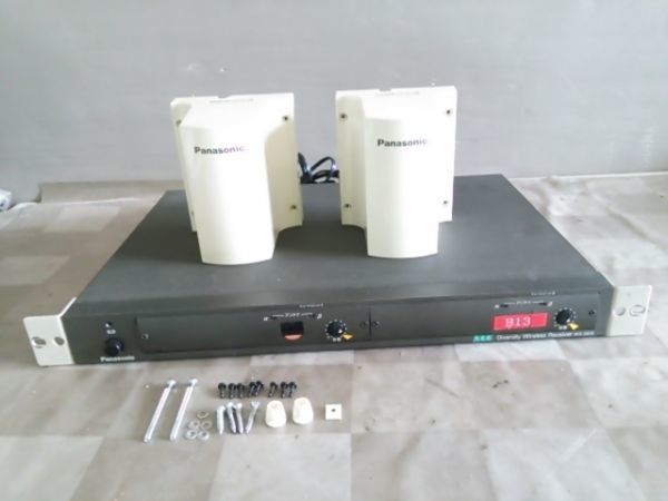 松下通信工業 ダイバシティワイヤレス受信機 WX-3020 パナソニック