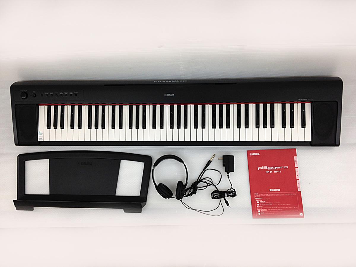 ゆっきー】ヤマハ Piaggero NP-31 電子キーボード76鍵 ヨドバシ.com