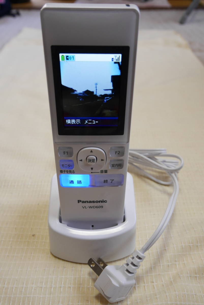 VL-WD609 パナソニック ドアホン用 ワイヤレスモニター 子機のみ