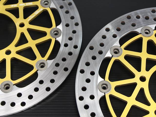 15mmKYO-EI W.T.S.ハブ86 zn6 ワイトレZX-6R等フローティングディスク